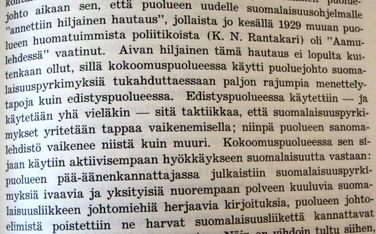 Jussi Teljo, Suomalainen Suomi 1932 vuosikirja, sivu 109