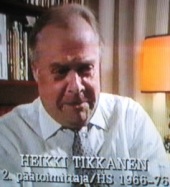 ruotsalaismielisen HS:n päätoimittaja 1966-76, 5.1.1997 ohjelmassa Moskovan kirjeenvaihtaja